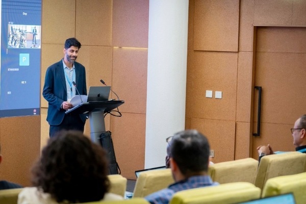 Mohammad Farrae, a graduate of the Keough School's Master of Global Affairs program, leads Seed Global Development.