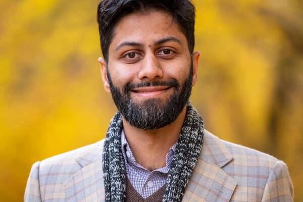 Mohammad Farrae, a graduate of the Keough School's Master of Global Affairs program, leads Seed Global Development, which includes several of his fellow alumni.