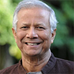 Professor Muhammad Yunus - Keough School - University of Notre ...
