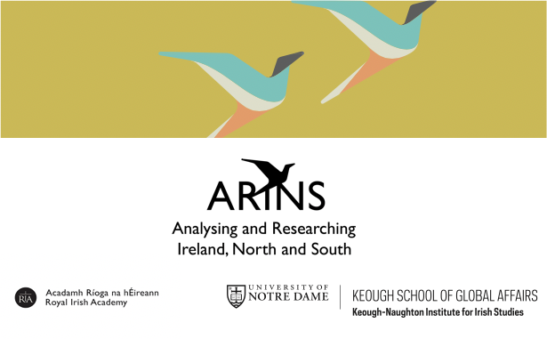 Green logo for the new ARINS project
