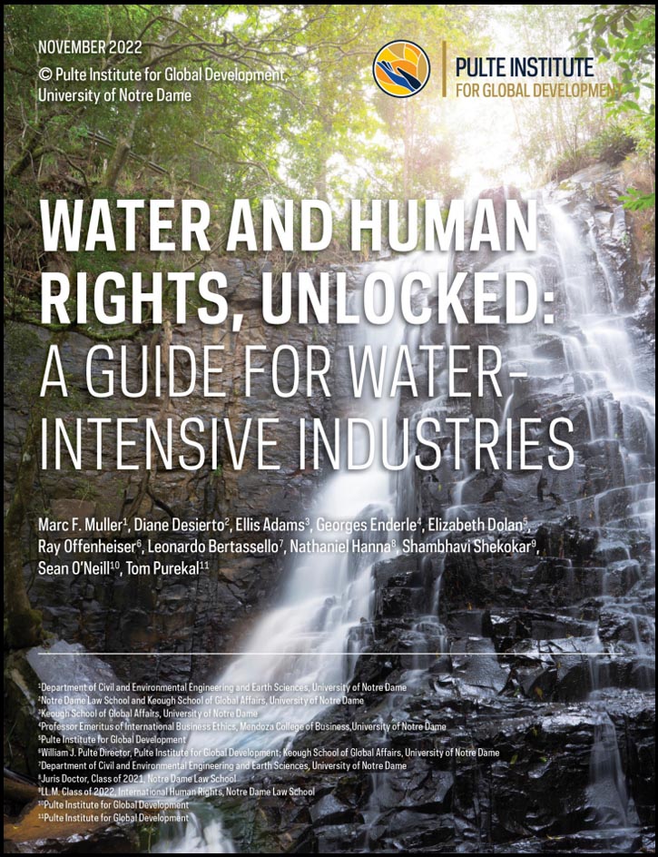Cover image: Water and Human Rights, Unlocked: A Guide for Water-Intensive Industries