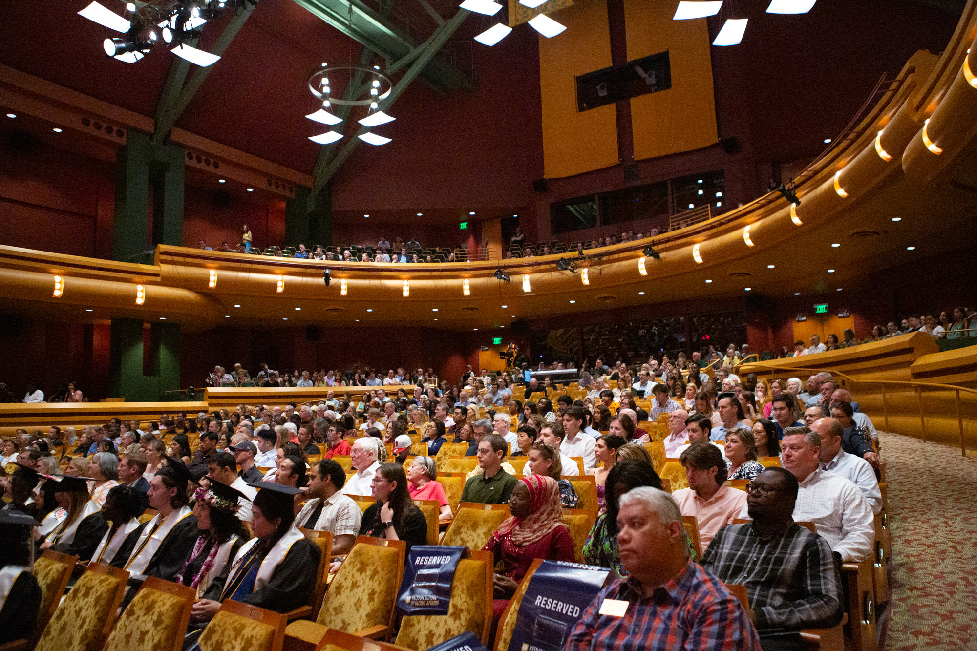 photo of audience in auditorium